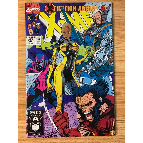 Uncanny X-Men #272 Comic Book