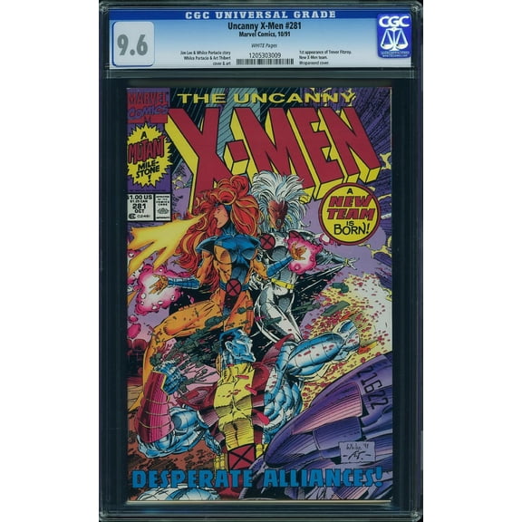 Uncanny X-Men #281 - CGC 9.6 Comic Book