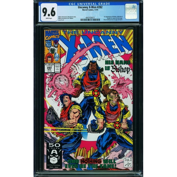Uncanny X-Men #282 - CGC 9.6 Comic Book