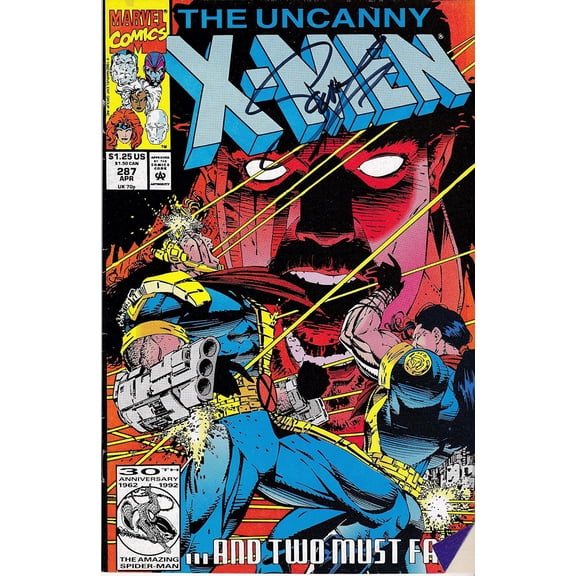 Uncanny X-Men #287 NM Signed