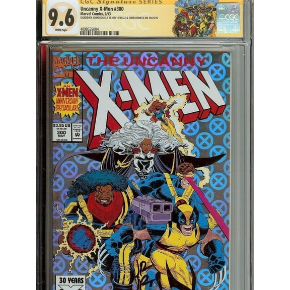 Uncanny X-Men #300 CGC 9.6 Signed John Romita JR