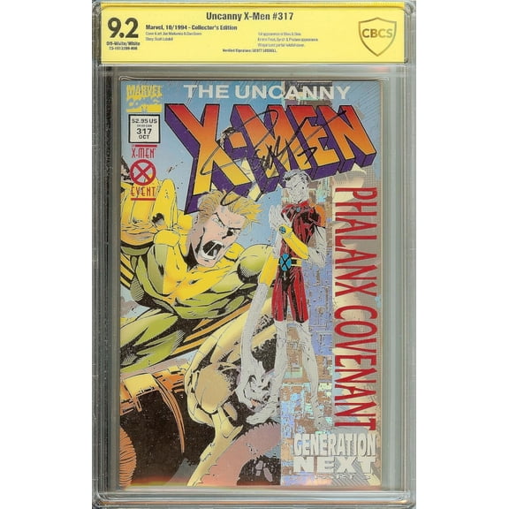 Uncanny X-Men #317 NM Signed