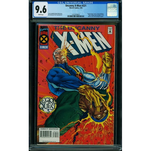 Uncanny X-Men #321 - CGC 9.6 Comic Book