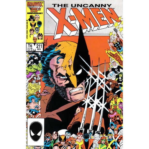 Uncanny X-Men, The #211 VF ; Marvel Comic Book