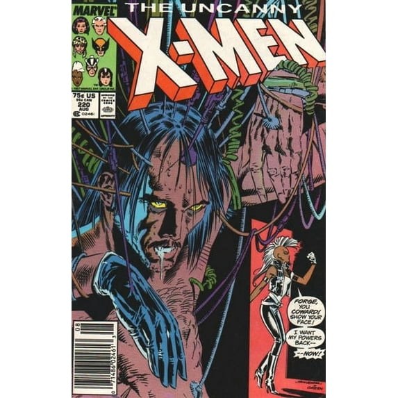 Uncanny X-Men, The #220 (Newsstand) VF ; Marvel Comic Book