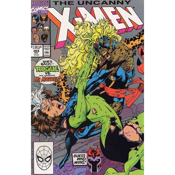 Uncanny X-Men, The #269 VF ; Marvel Comic Book