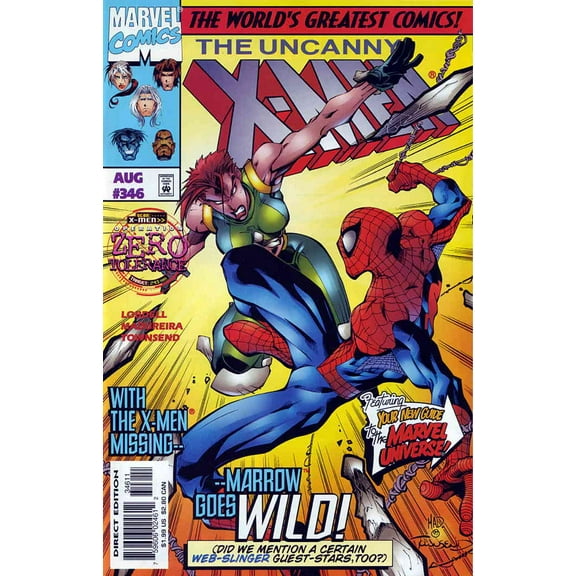 Uncanny X-Men, The #346 VF ; Marvel Comic Book