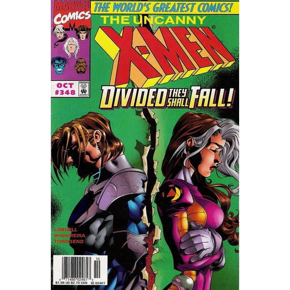 Uncanny X-Men, The #348 (Newsstand) VF ; Marvel Comic Book
