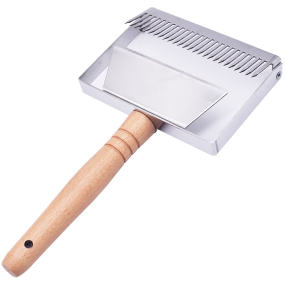 Uncapping Scraper Hives Scraper Tool Wooden Handle Fork Uncapping Tool Beekeeping Accessories