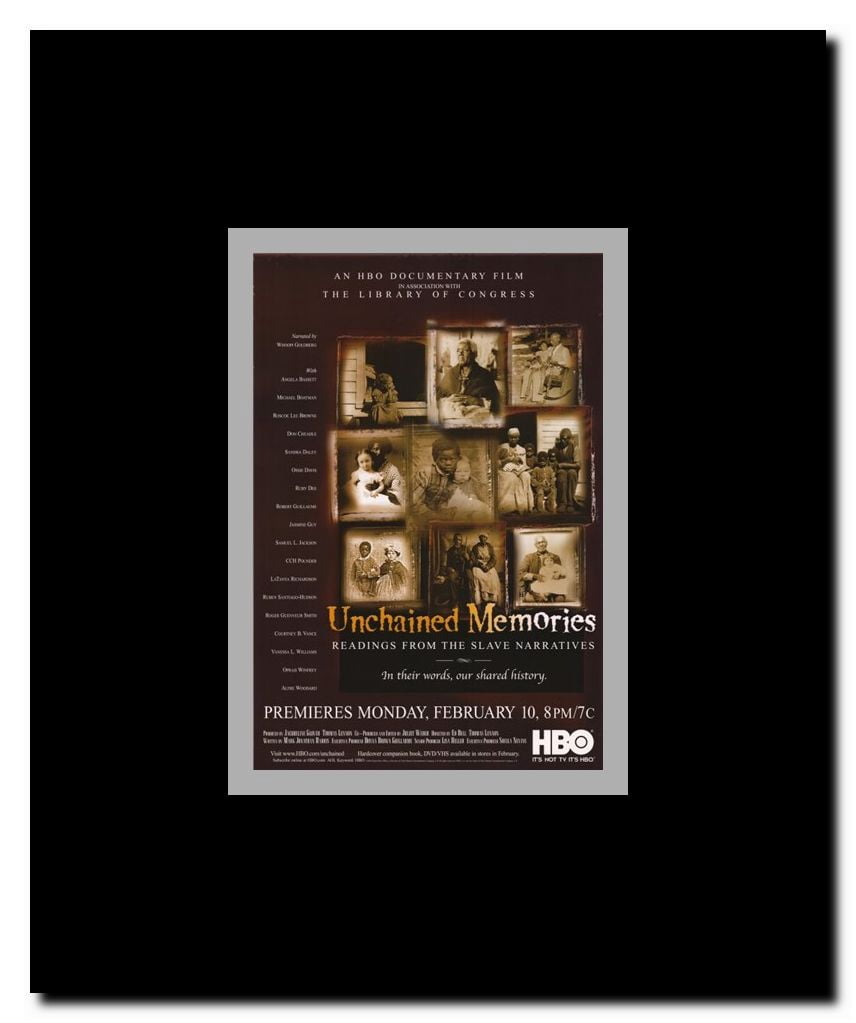 Unchained Memories Framed Movie Poster