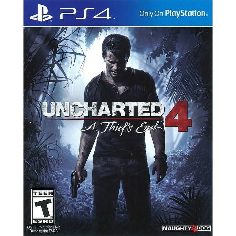Uncharted 4 Mídia Física, Jogo de Computador Naughty Dog Usado 58512704