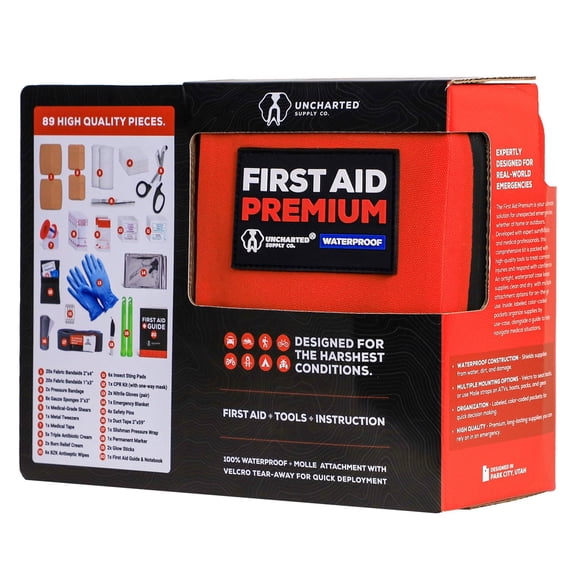 Uncharted First Aid Kit, 89 Pieces