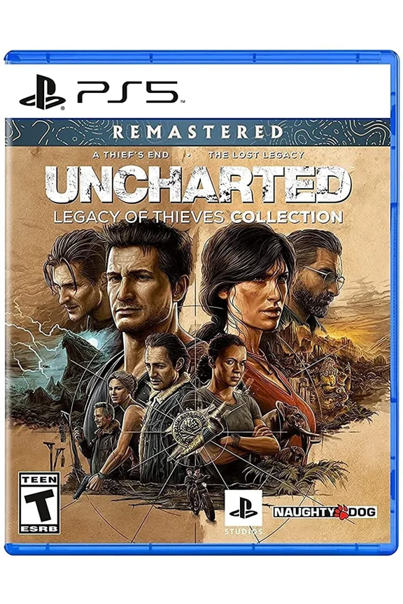 Uncharted: Legacy of Thieves Collection, Naughty Dog, PlayStation 5, 711719546641