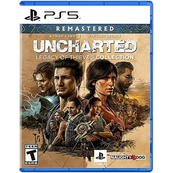 Uncharted: Legacy of Thieves Collection, Naughty Dog, PlayStation 5, 711719546641