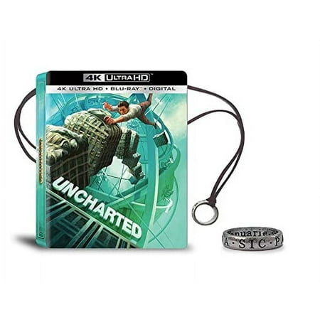 Uncharted (Steelbook) (4K Ultra HD + Blu-ray + Digital Copy)