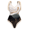 thumbnail image 1 of Uncia Active Women's Swimwear One-piece Swimsuits for Women Monokinis Vintage Style, 1 of 3