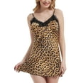thumbnail image 1 of Uncia Active Womens Satin Sleepwear Lingeie for Women Sexy Chemise Nightgown for Women, 1 of 5