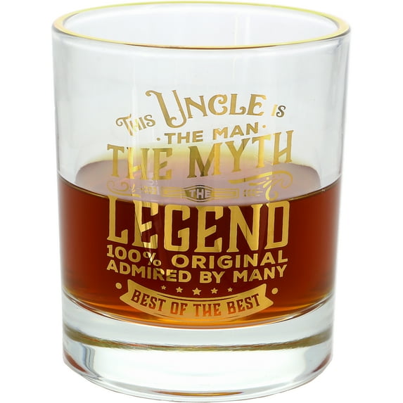Pavilion Gift Company - Uncle - 8 oz Rocks Glass