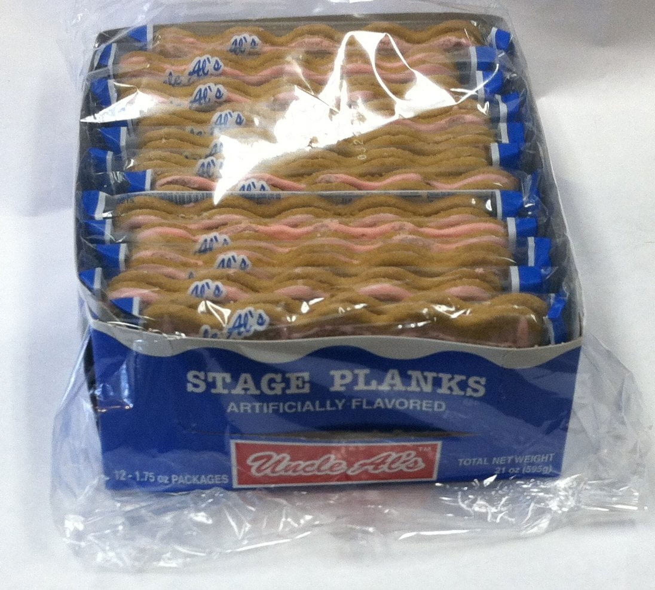 Uncle Al's Old Fashioned Stage Planks, Pack of 12