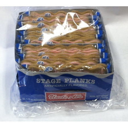 Uncle Al's Old Fashioned Stage Planks, Pack of 12 price history and forecast - Uncle Al's