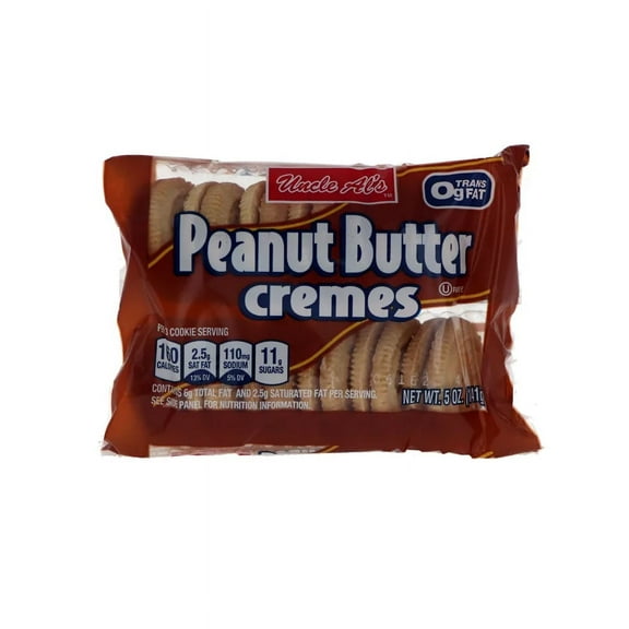 Uncle Al's Peanut Butter Creme Cookies 12 Count - 5 oz