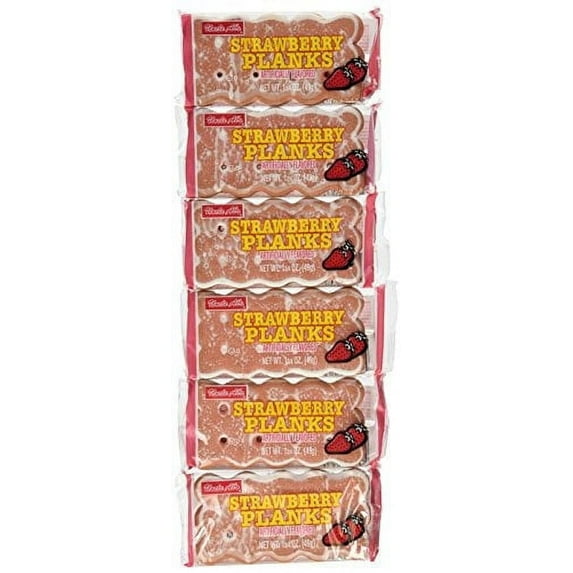 Uncle Al's Strawberry Stage Plank Cookie 12 Pk.