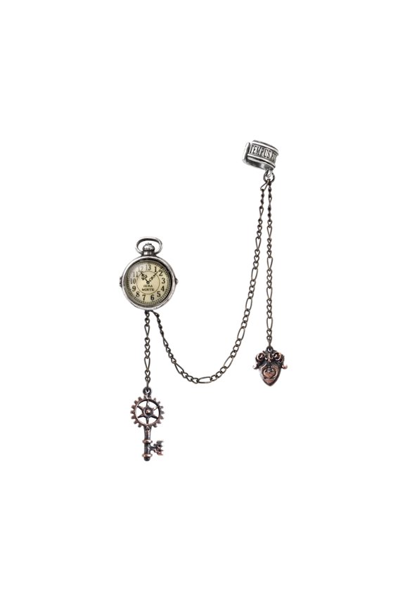 Uncle Albert's Timepiece Ear Cuff