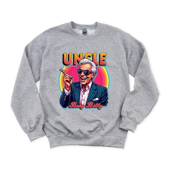 Uncle Baby Billy Neon Righteous Gemstones Danny McBride Funny TV Show Art Sweatshirt, for men & women, up to size 5XL