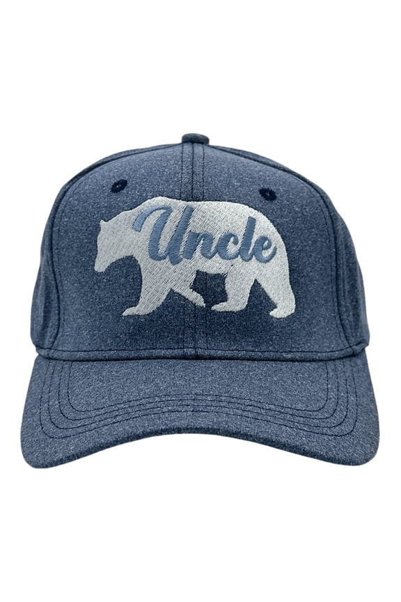 Uncle Bear Hat Funny Sarcastic Graphic Novelty Cap