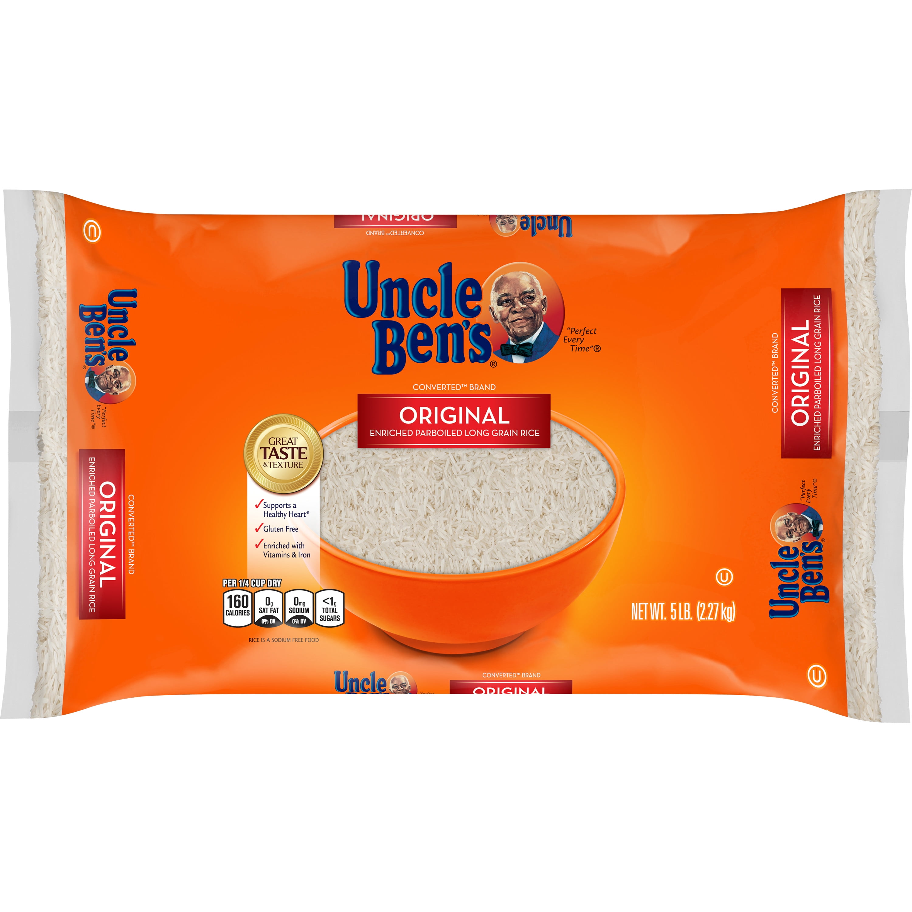 Uncle Ben's Original Enriched Parboiled Long Grain Rice, 5 lb