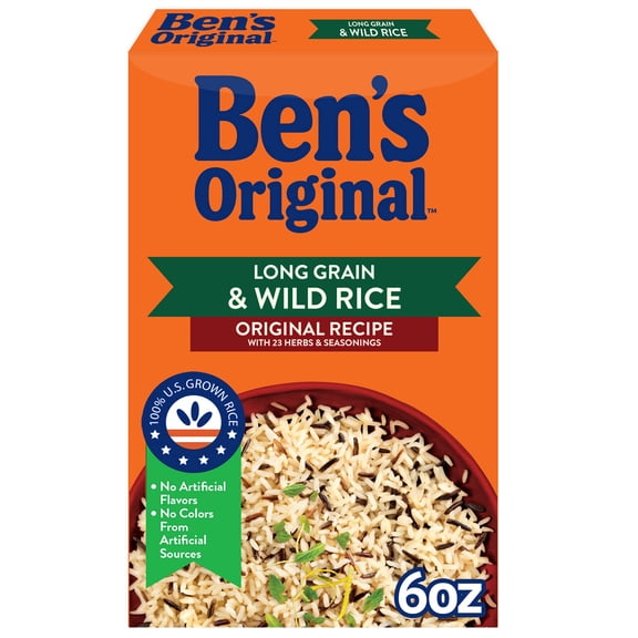 Uncle Ben's Original Flavored Long Grain Rice & Wild Rice (Pack of 10)