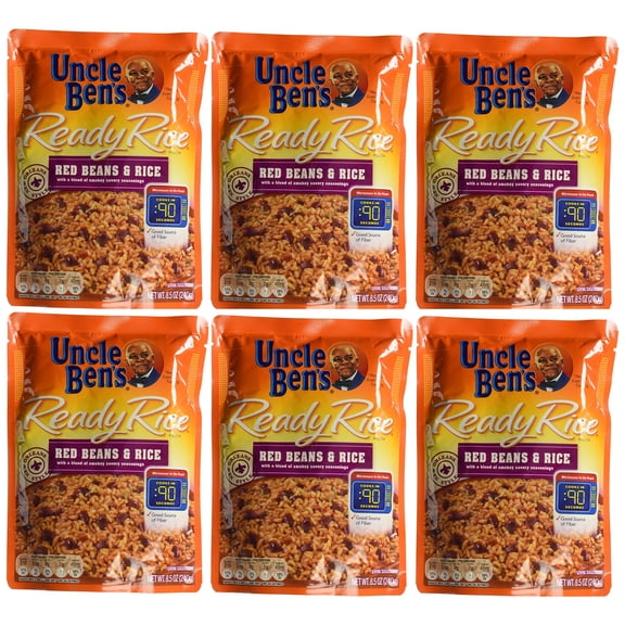 Uncle Ben's, Ready Rice, Red Beans KKS1& Rice, 8.5oz (Pack of 6)