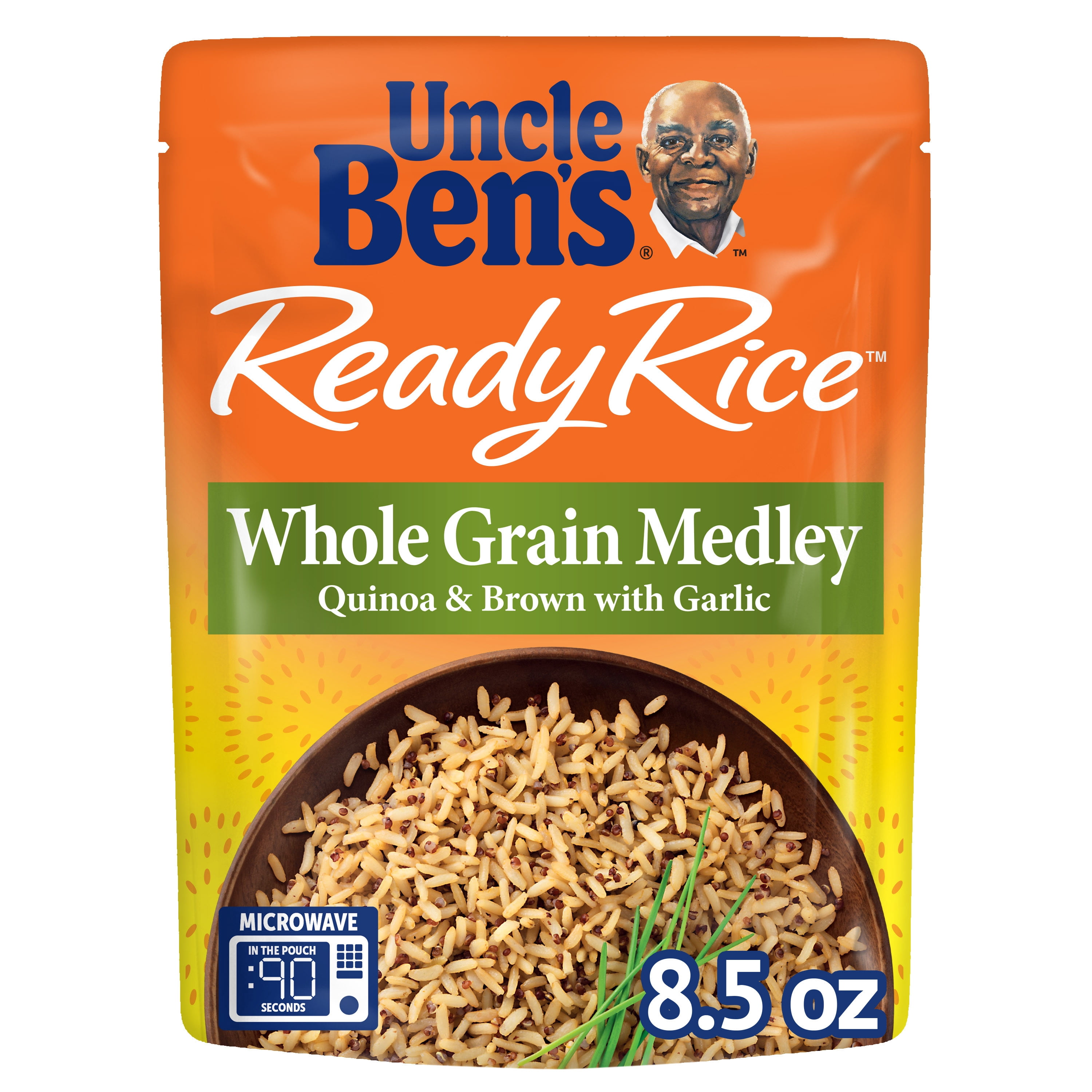 Uncle Ben's Whole Grain Medley Quinoa & Brown Garlic Rice, 8.5 oz SIDE