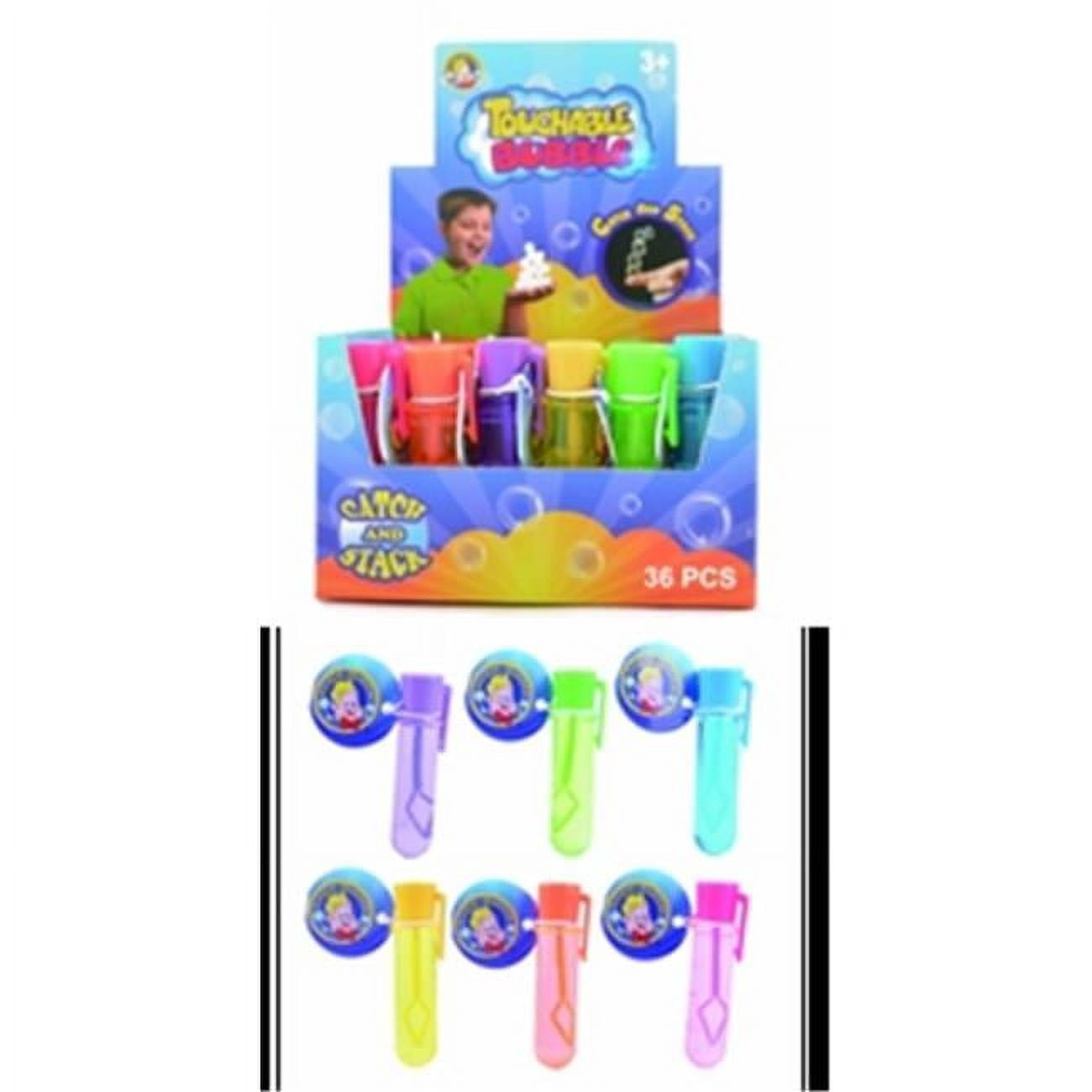 Uncle Bubble HD 199ST Touchable Bubble Mini Test Tube Case - Pack of 36 ...