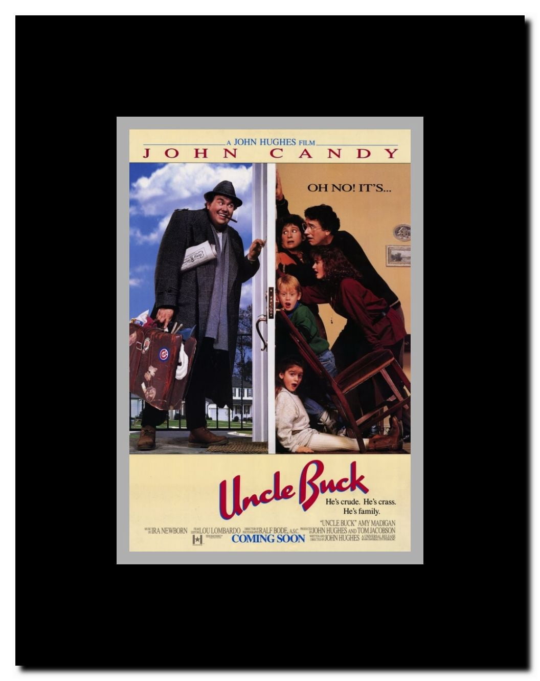 Uncle Buck Framed Movie Poster