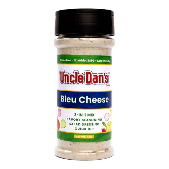 Uncle Dan's Bleu Cheese Seasoning & Salad Dressing Mix, 4 oz