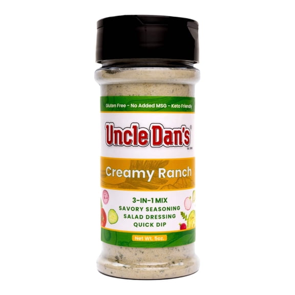 Uncle Dan's Creamy Ranch Salad Dressing & Mix 4oz Shaker
