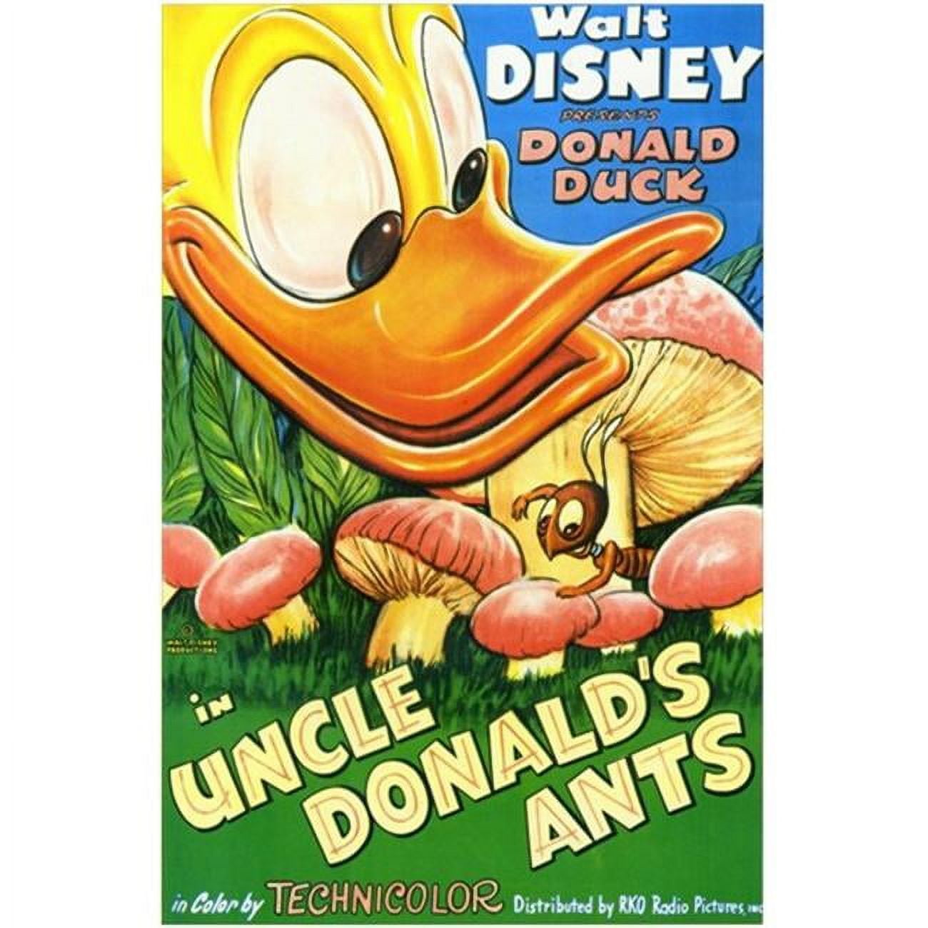 Uncle Donalds Ants Movie Poster - 11 x 17 in. - Walmart.com