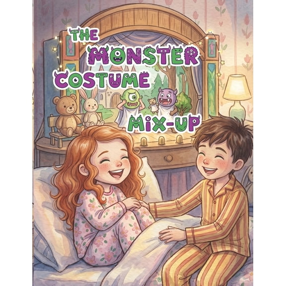 Uncle Doron's Awesome Bedtime Stories The Monster Costume Mix-Up: A Funny & Rhyming Story That Will Help Your Kids to Laugh Away Their Nightmare Fears, (Paperback)