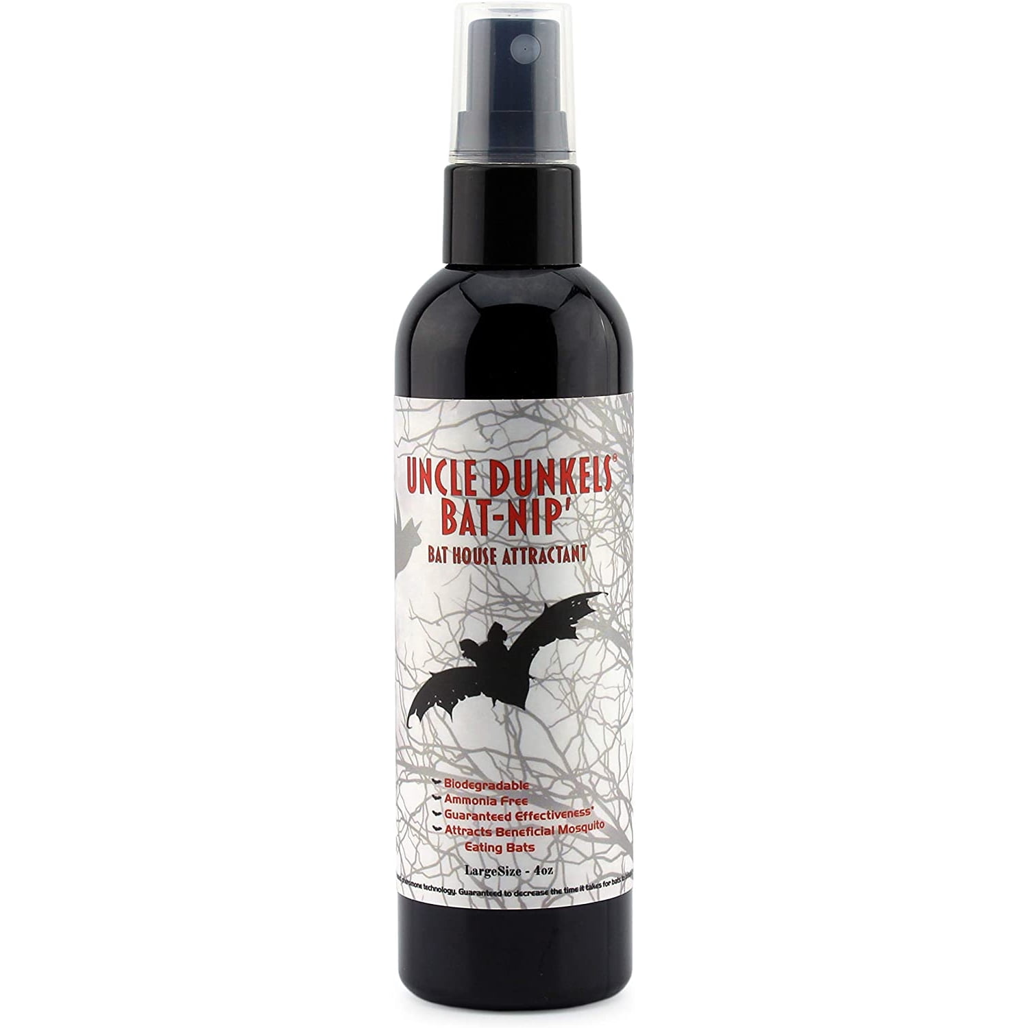 Uncle Dunkels AllNatural BatNip’ Pheromone Spray; 4 Fluid Ounces Bat