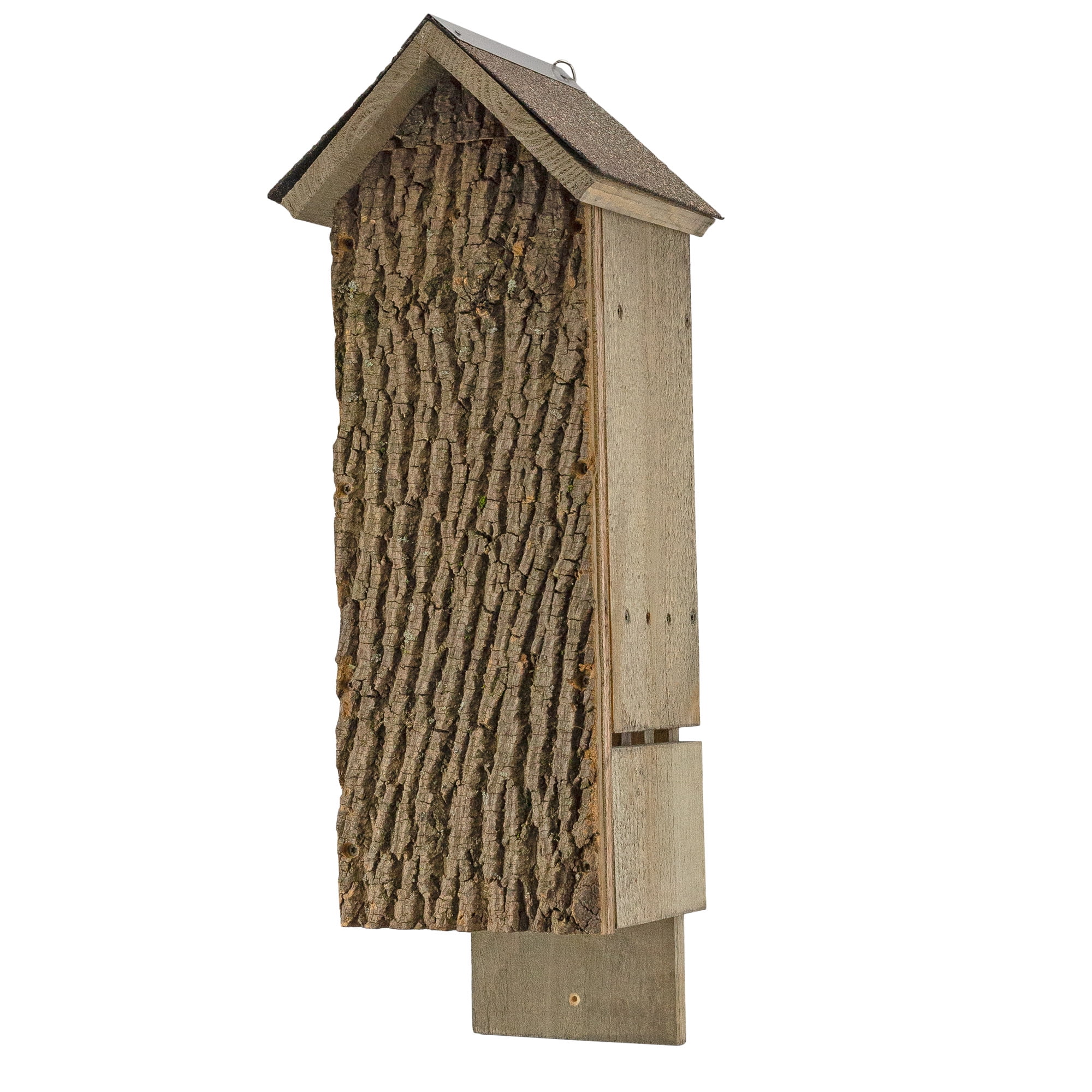 Uncle Dunkels Quadruple Chamber Bat House; Rustic Handmade Backyard