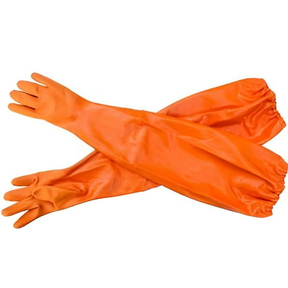 Uncle Freddie's Big Game Gloves Long Gauntlet Gloves 26" Insulated Large