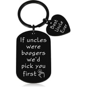 Uncle Gifts from Nephew Niece Funny Uncle Keychain Christmas Xmas Stocking Stuffers for Uncle Birthday Thanksgiving Xmas Gifts for Uncle Men Best Uncle Ever Gift for Him Fun Uncle Gifts from Niece