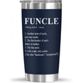 thumbnail image 1 of Uncle Gifts From Niece, Nephew, Gifts For Brother, Christmas, Father''s Day Gifts For Uncle, Uncle Tumbler Gift Ideas, Funny Uncle Birthday Gifts, Presents For Uncle, 20 Oz Stainless Steel Tumbler, 1 of 6