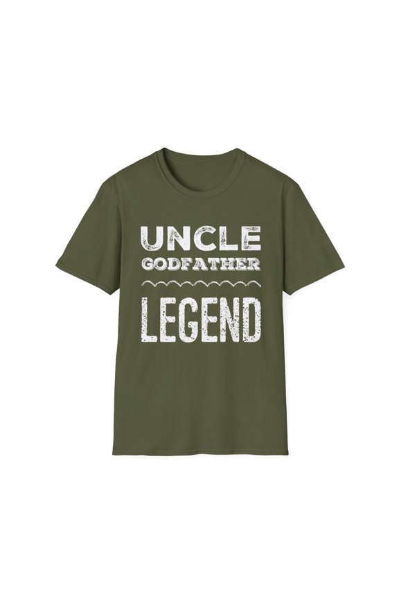 Uncle Godfather Legend For A Favorite Uncle Family Baptism Unisex T-Shirt