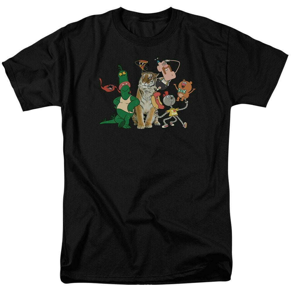 Uncle Grandpa Group T Shirt Mens Licensed Cartoon Merchandise Black ...
