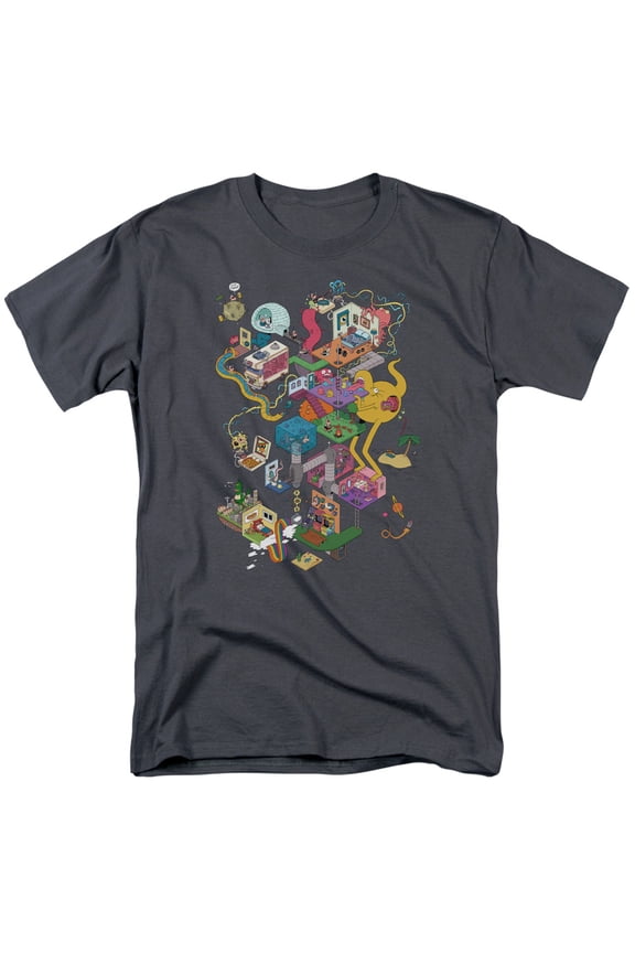 Uncle Grandpa Inside The Rv Officially Licensed Adult T-Shirt L