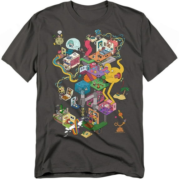 Uncle Grandpa - Inside The Rv - Short Sleeve Shirt - XXXX-Large