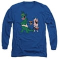 thumbnail image 1 of Uncle Grandpa The Guys Long Sleeve Adult 18/1 T-Shirt  Royal Blue, 1 of 1