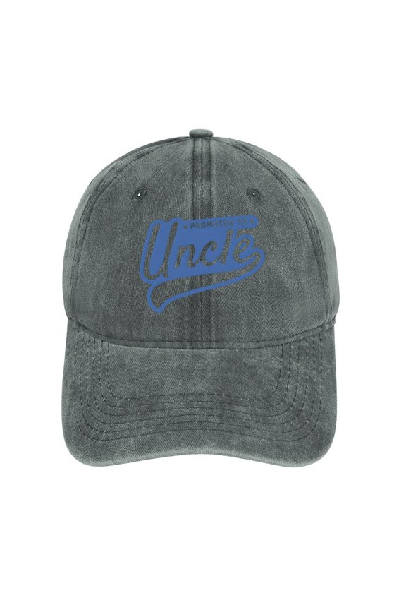 Uncle Gray Hat Adjustable Funny Fashion Unisex Baseball Cap for Men Women